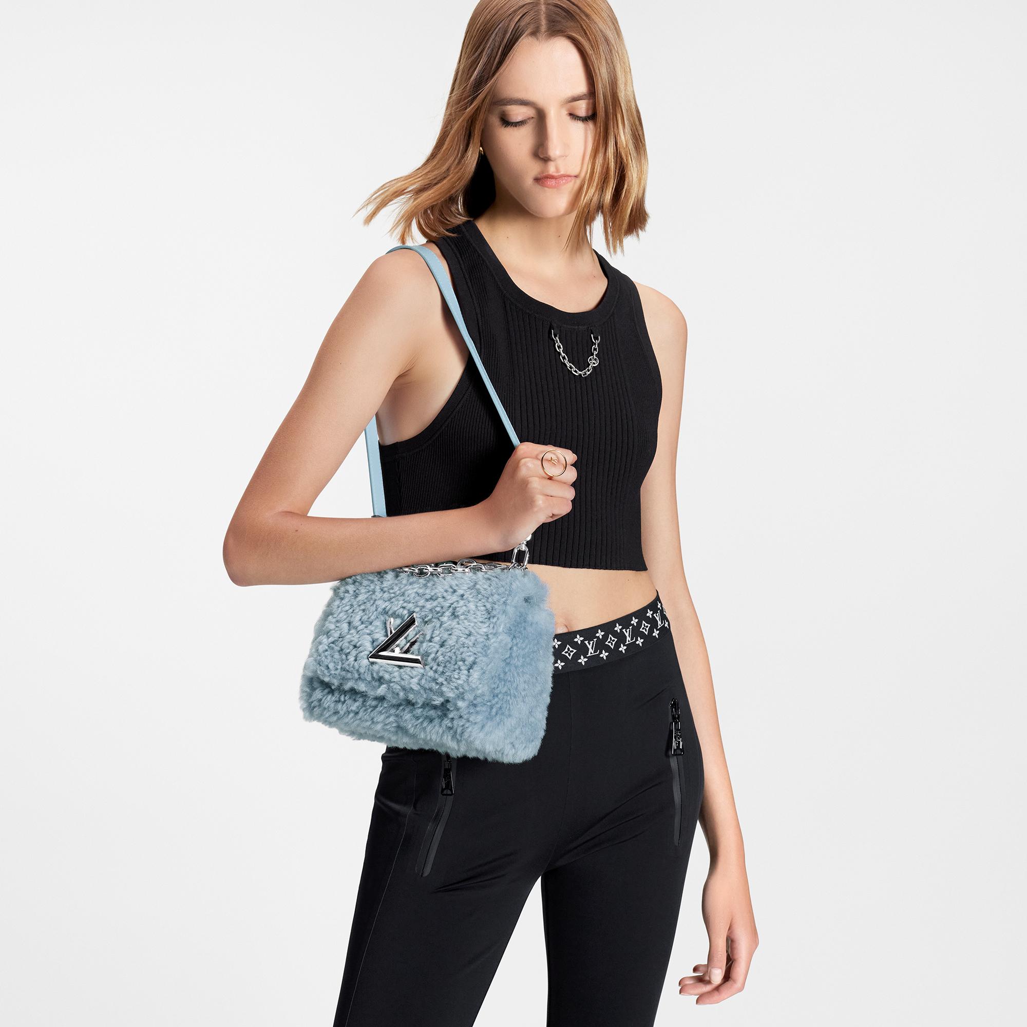 Louis Vuitton Twist MM Other Leathers – Women – Handbags M21040 Blue Jean