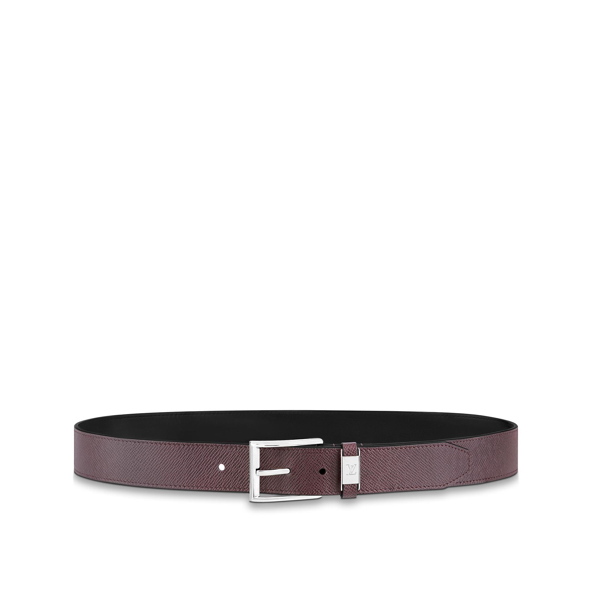 Louis Vuitton Vendome 35MM Belt Taiga Leather – Men – Accessories M0586S