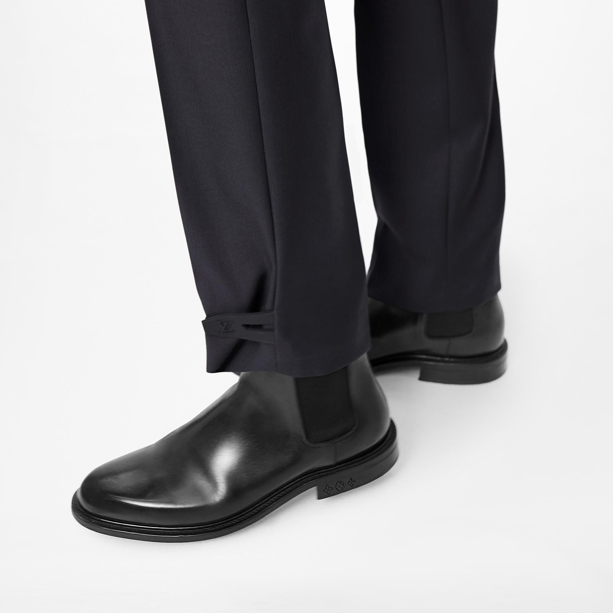 Louis Vuitton Vendome Flex Chelsea Boot – Men – Shoes 1A9A8O Black