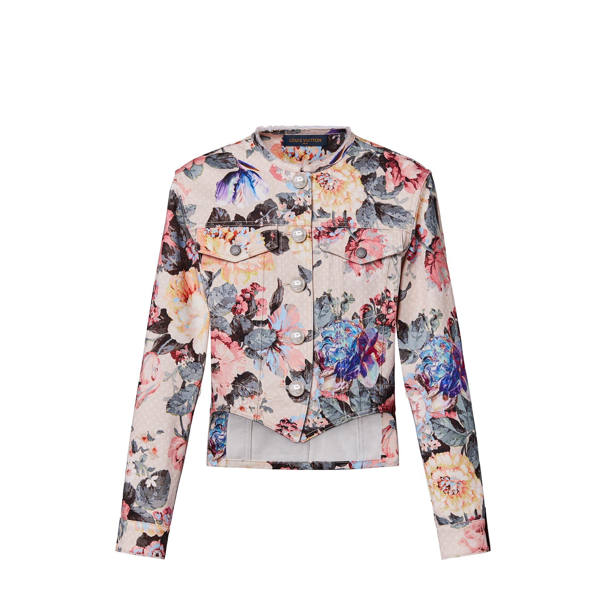 Louis Vuitton Vintage Flower Denim Tailcoat Jacket – Women – Ready-to-Wear 1AAMA9