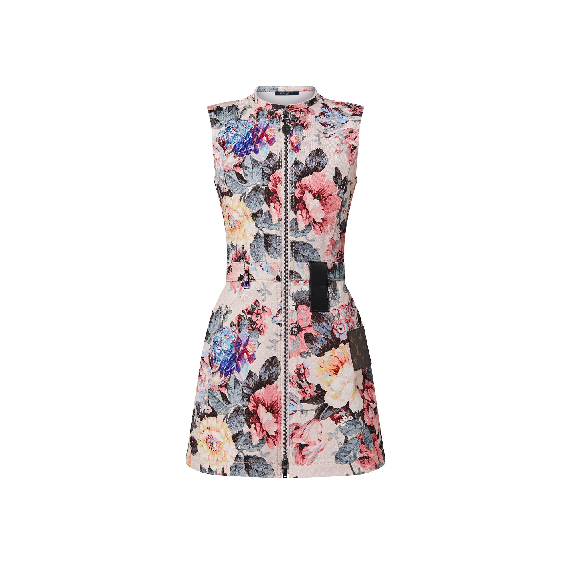 Louis Vuitton Vintage Flower Zip-Up Dress – Women – Ready-to-Wear 1AALF3