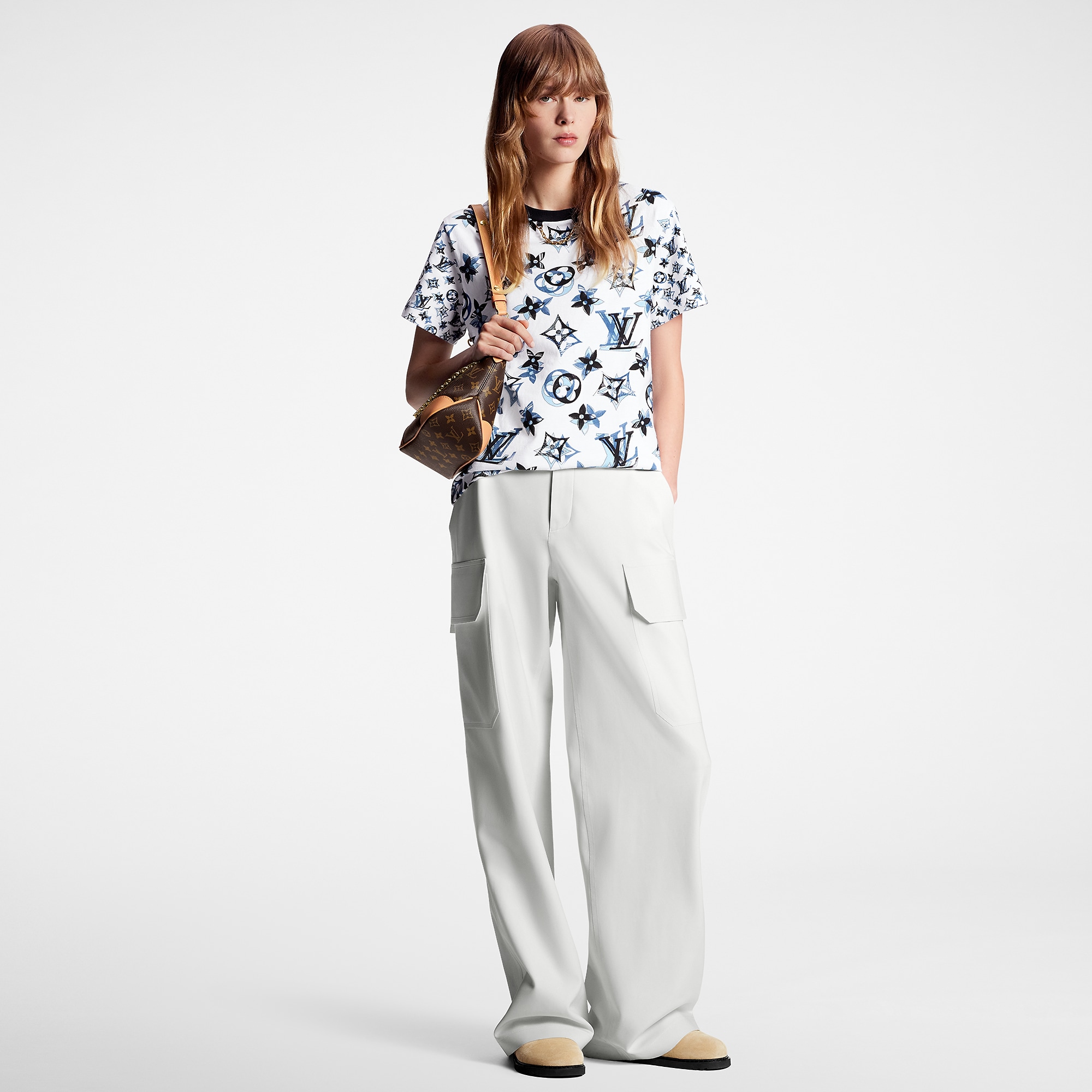 Louis Vuitton 3D Mahina Monogram T-Shirt – Women – Ready-to-Wear 1AC1P7