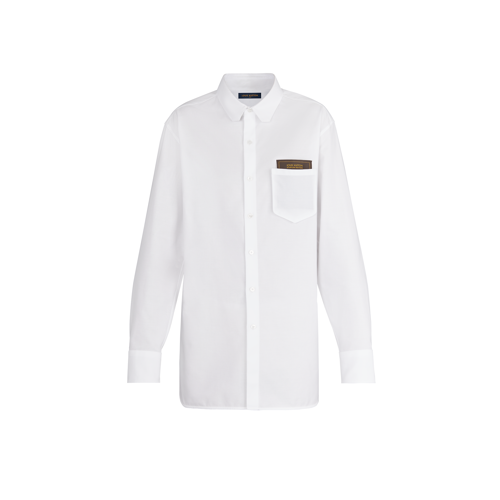 Louis Vuitton 3D Pocket Oxford DNA Shirt – Men – Ready-to-Wear 1A5VJK White