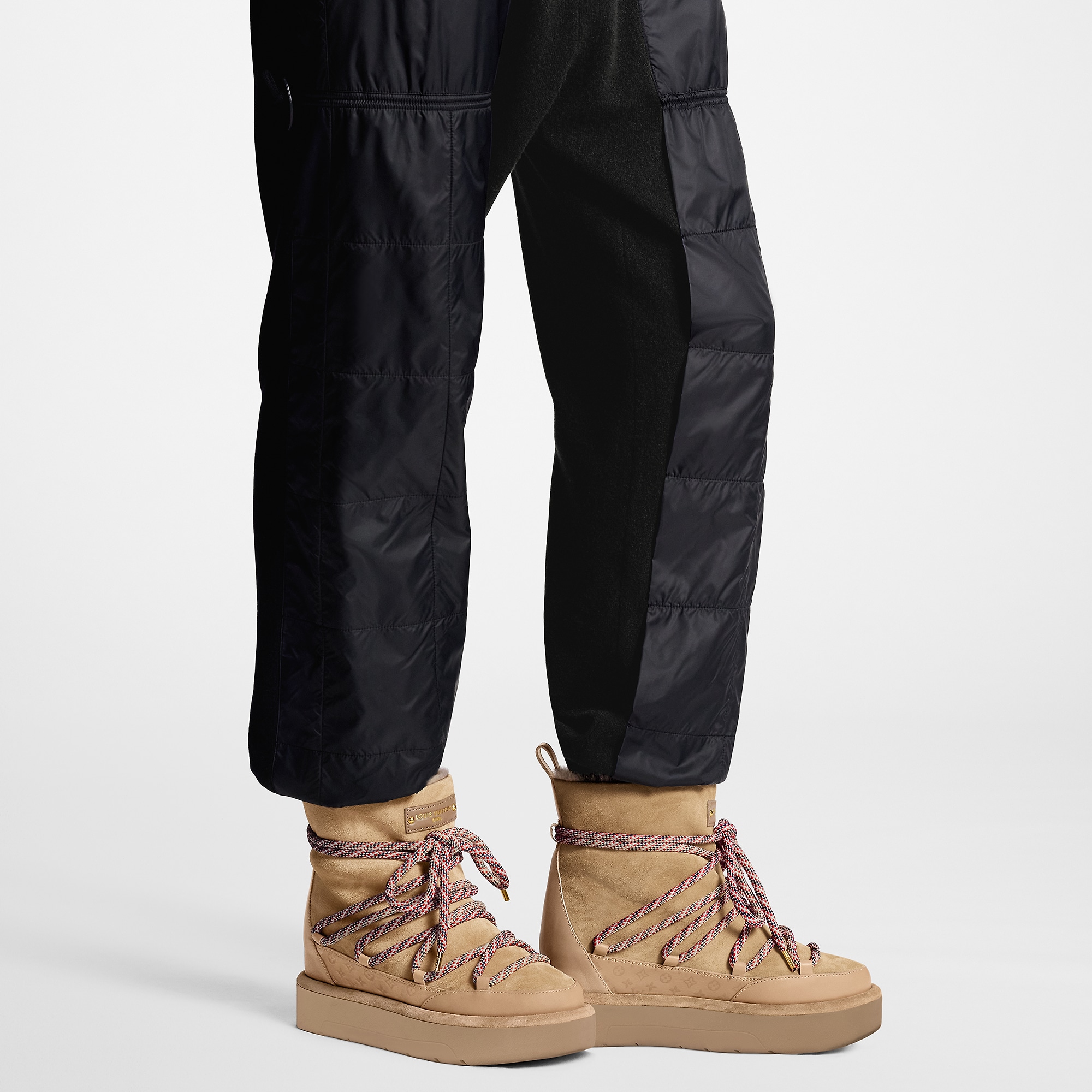 Louis Vuitton Aspen Platform Ankle Boot – Women – Shoes 1AC766 Beige