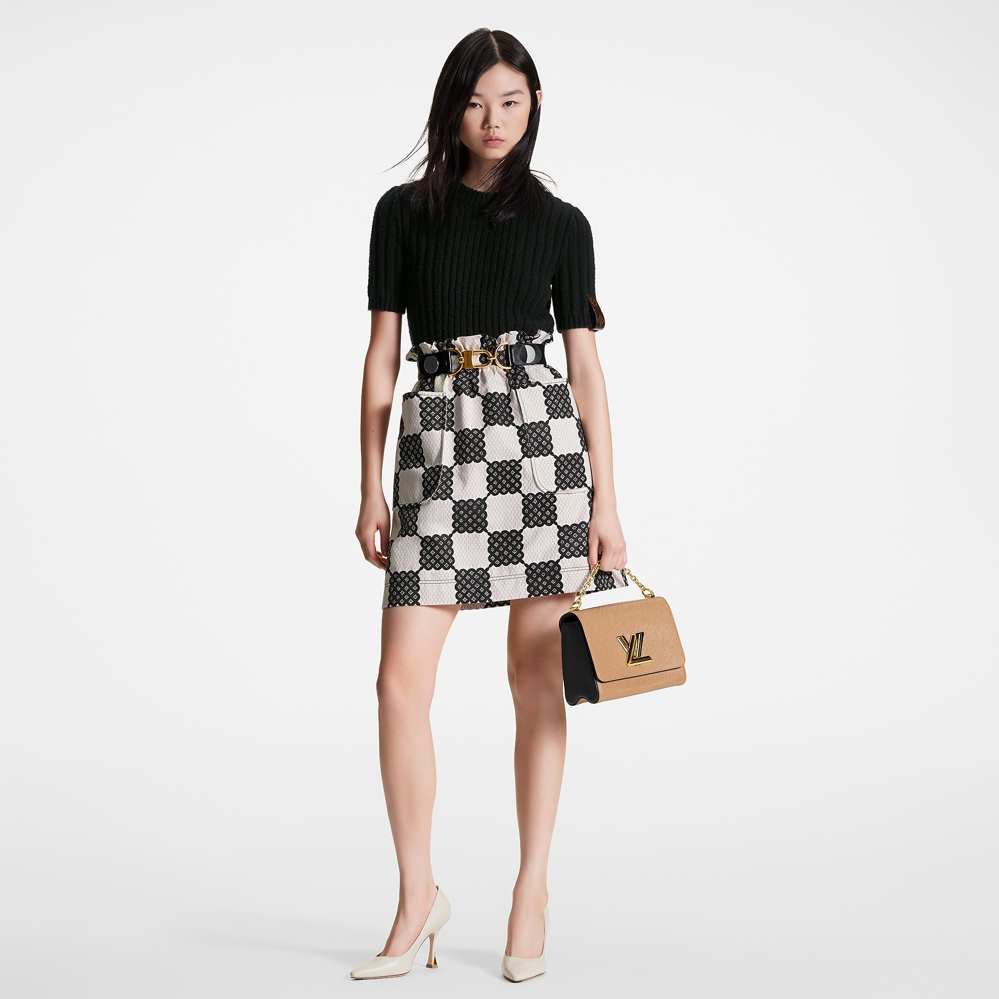 Louis Vuitton Bubble Damier Paperbag Mini Skirt – Women – Ready-to-Wear 1ABRHW