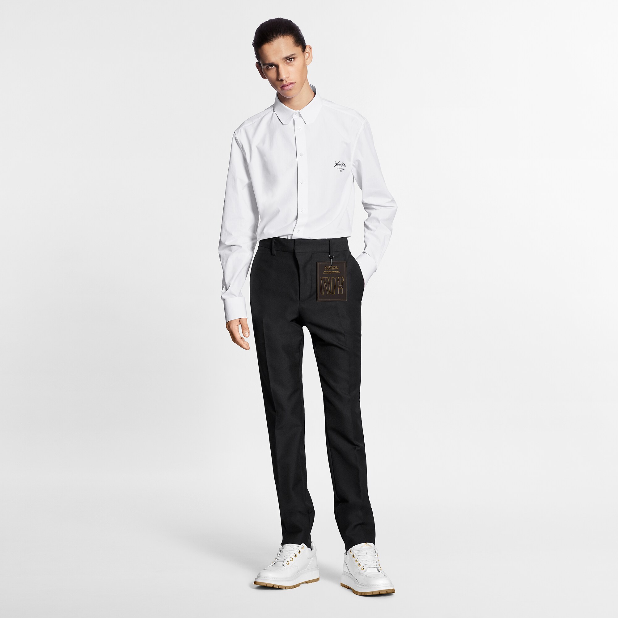 Louis Vuitton Cigarette Pants – Men – Ready-to-Wear 1A7Y2J Black
