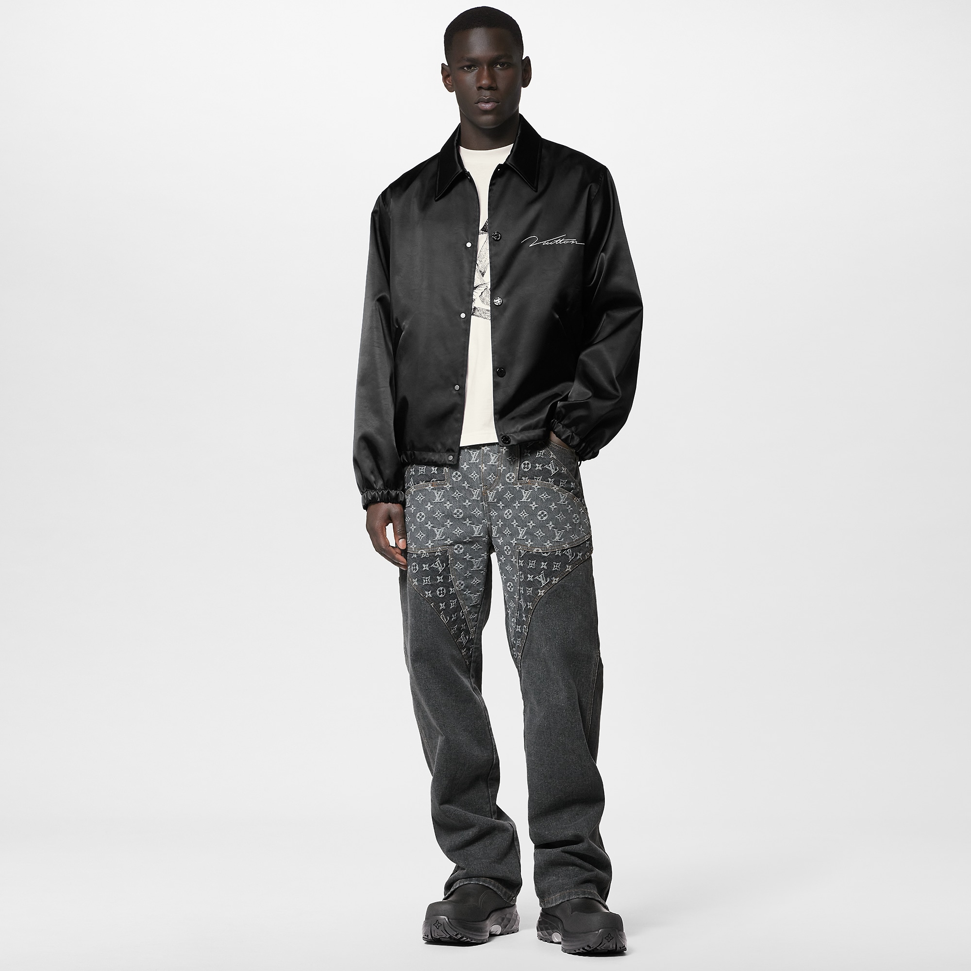 Louis Vuitton Coach Jacket – Men – Ready-to-Wear 1ABXVQ