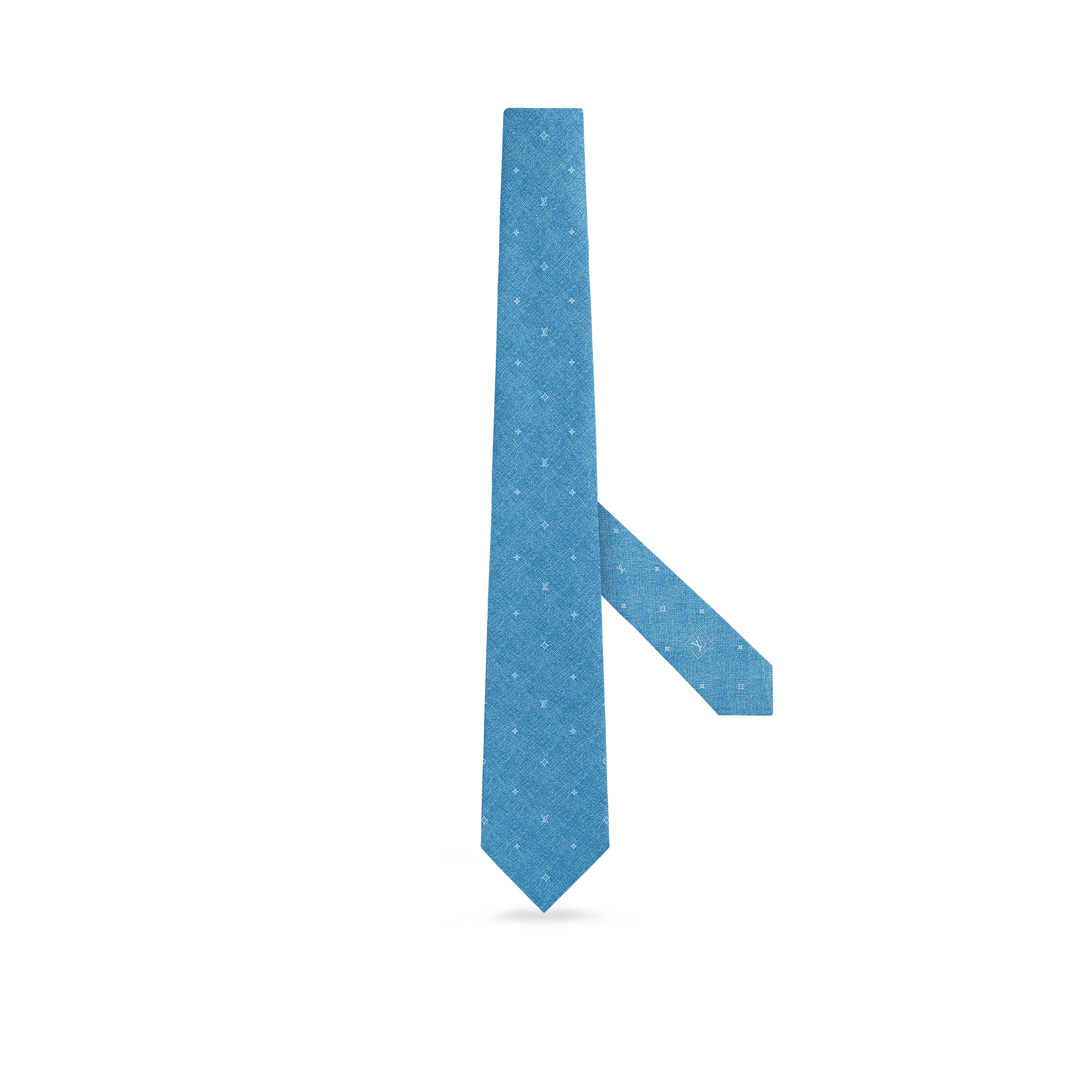 Louis Vuitton Constellation Denim Tie S00 – Men – Accessories M70202 Sky Blue