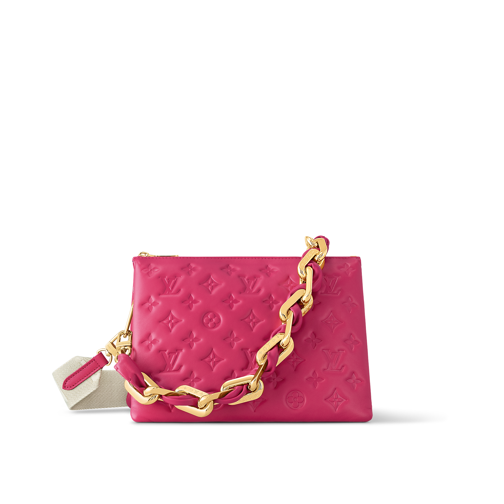Louis Vuitton Coussin PM H27 – Women – Handbags M23613 Bougainvillier