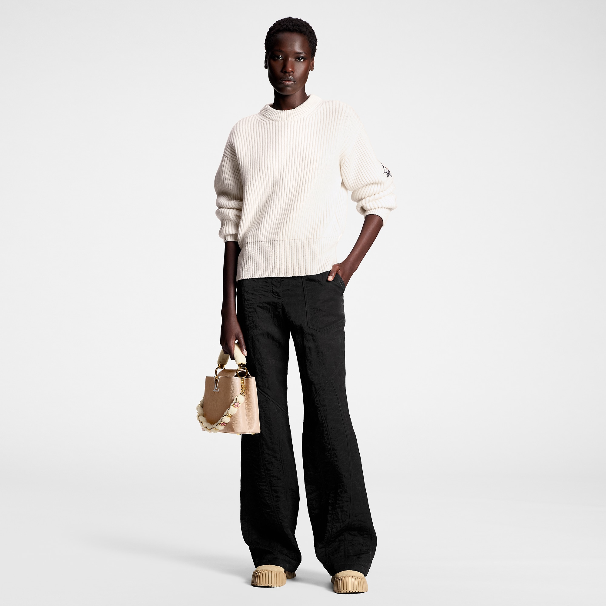 Louis Vuitton Crinkled Nylon Flared Ski Pants – Women – Ready-to-Wear 1AC2O8