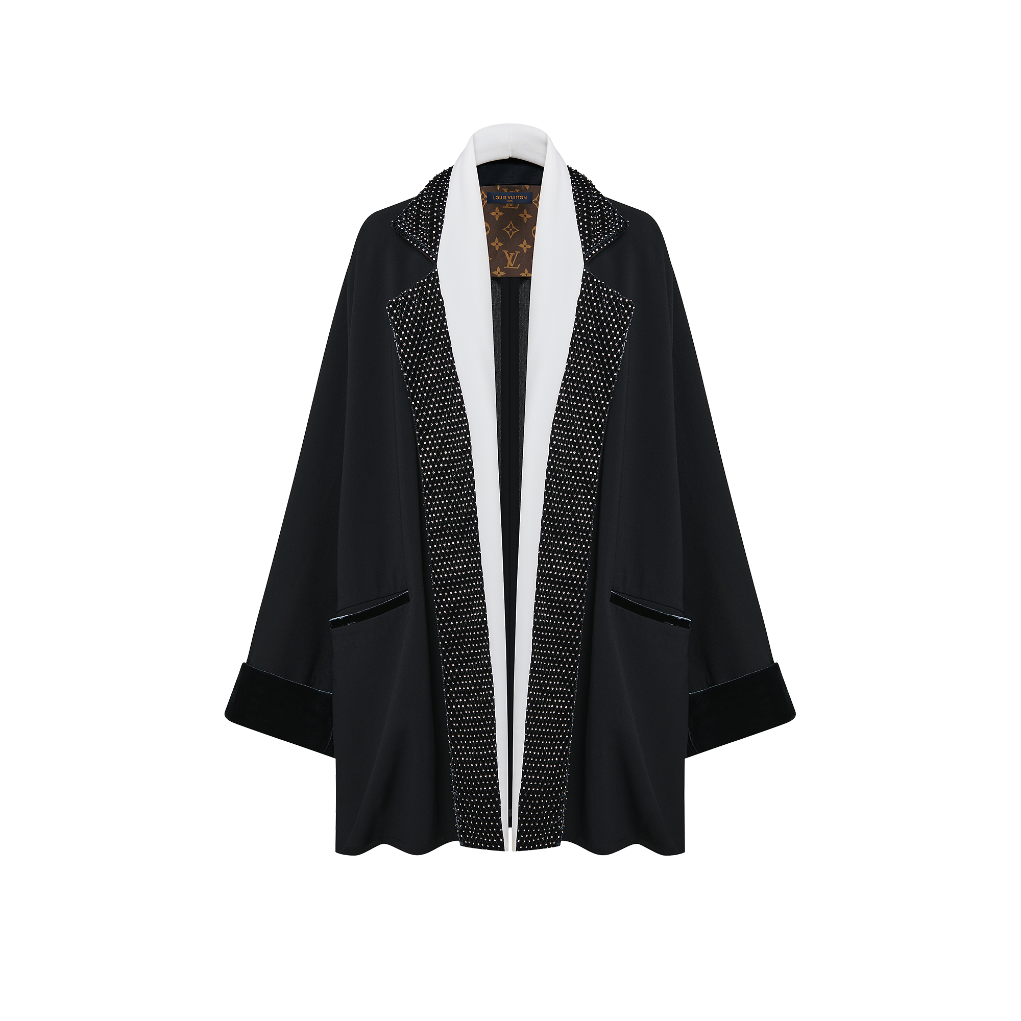 Louis Vuitton Crystal Lapel Robe Jacket – Women – Ready-to-Wear 1AC3F3