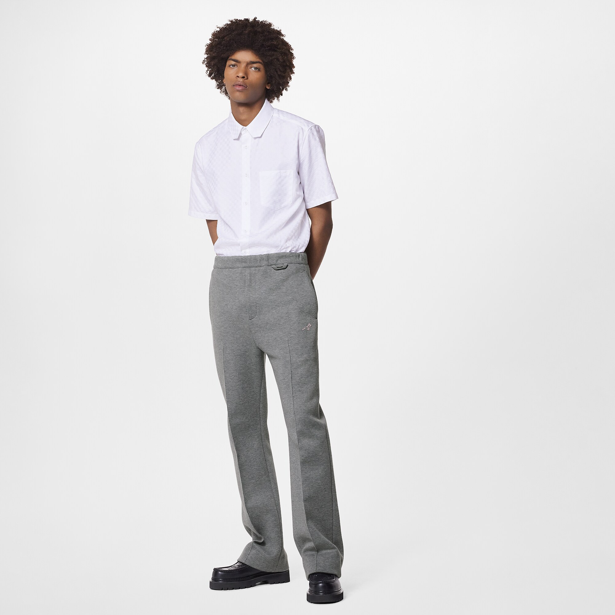 Louis Vuitton DNA Collar Short-Sleeved Shirt – Men – Ready-to-Wear 1AATV7