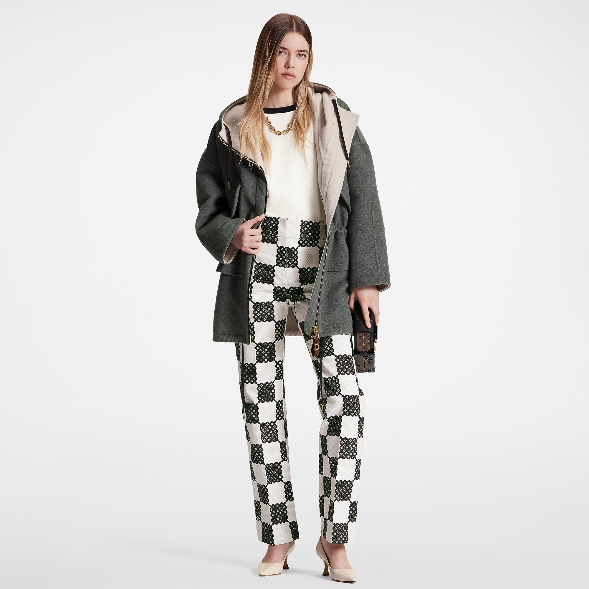Louis Vuitton Double Face Peplum Jacket – Women – Ready-to-Wear 1ABS4H