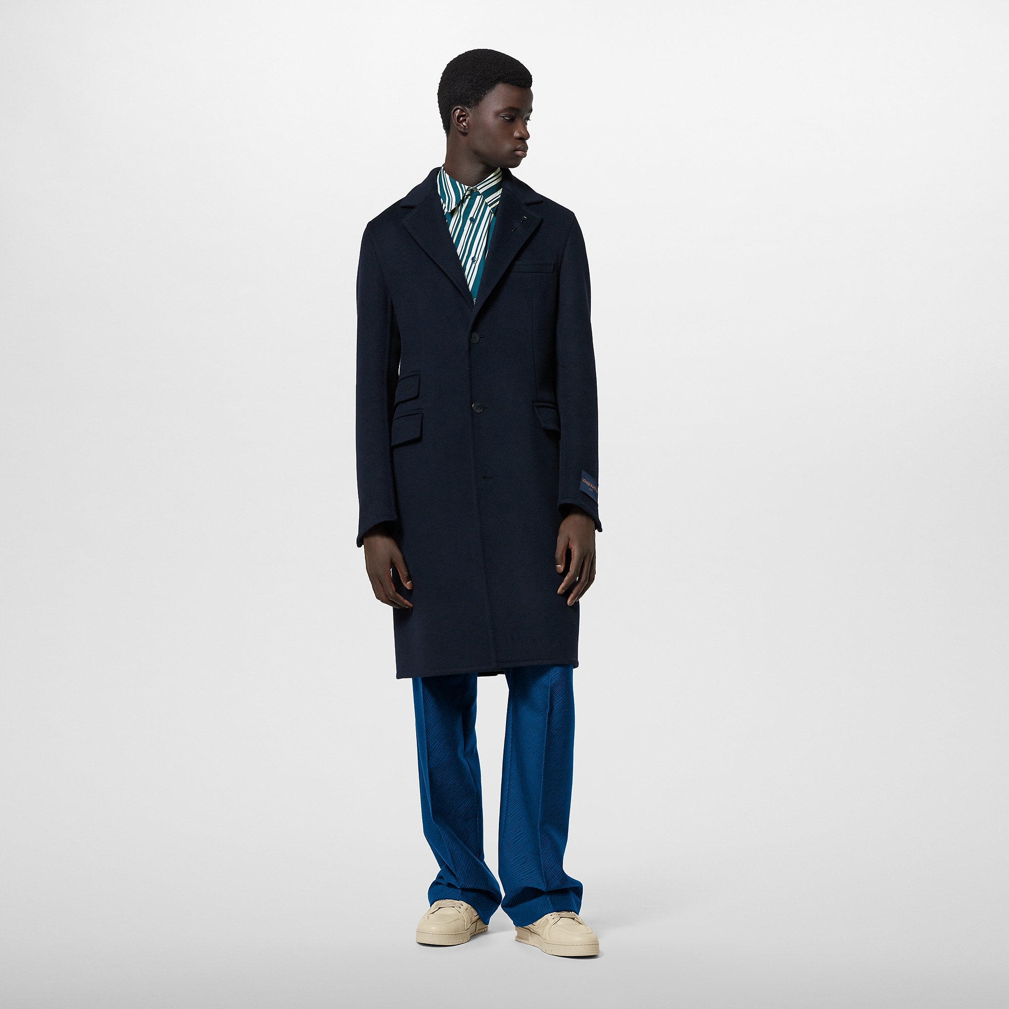 Louis Vuitton Double-Face Wool Coat – Men – Ready-to-Wear 1AFAB5