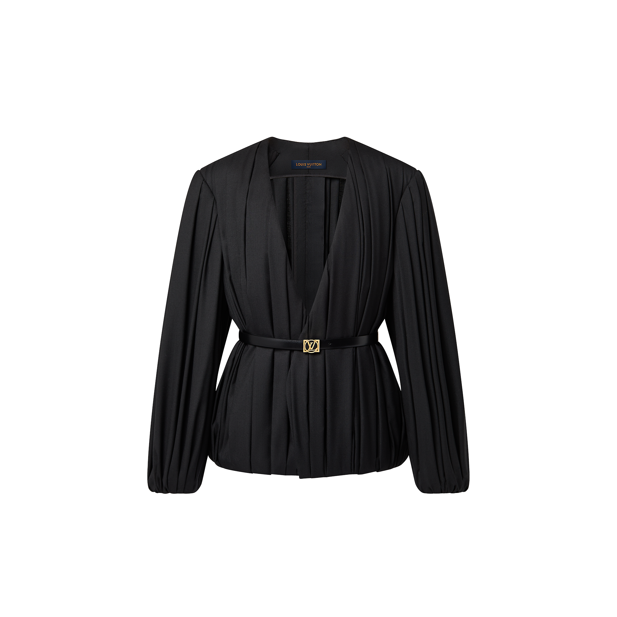 Louis Vuitton Draped Wool Toile Jacket – Women – Ready-to-Wear 1AC2MG