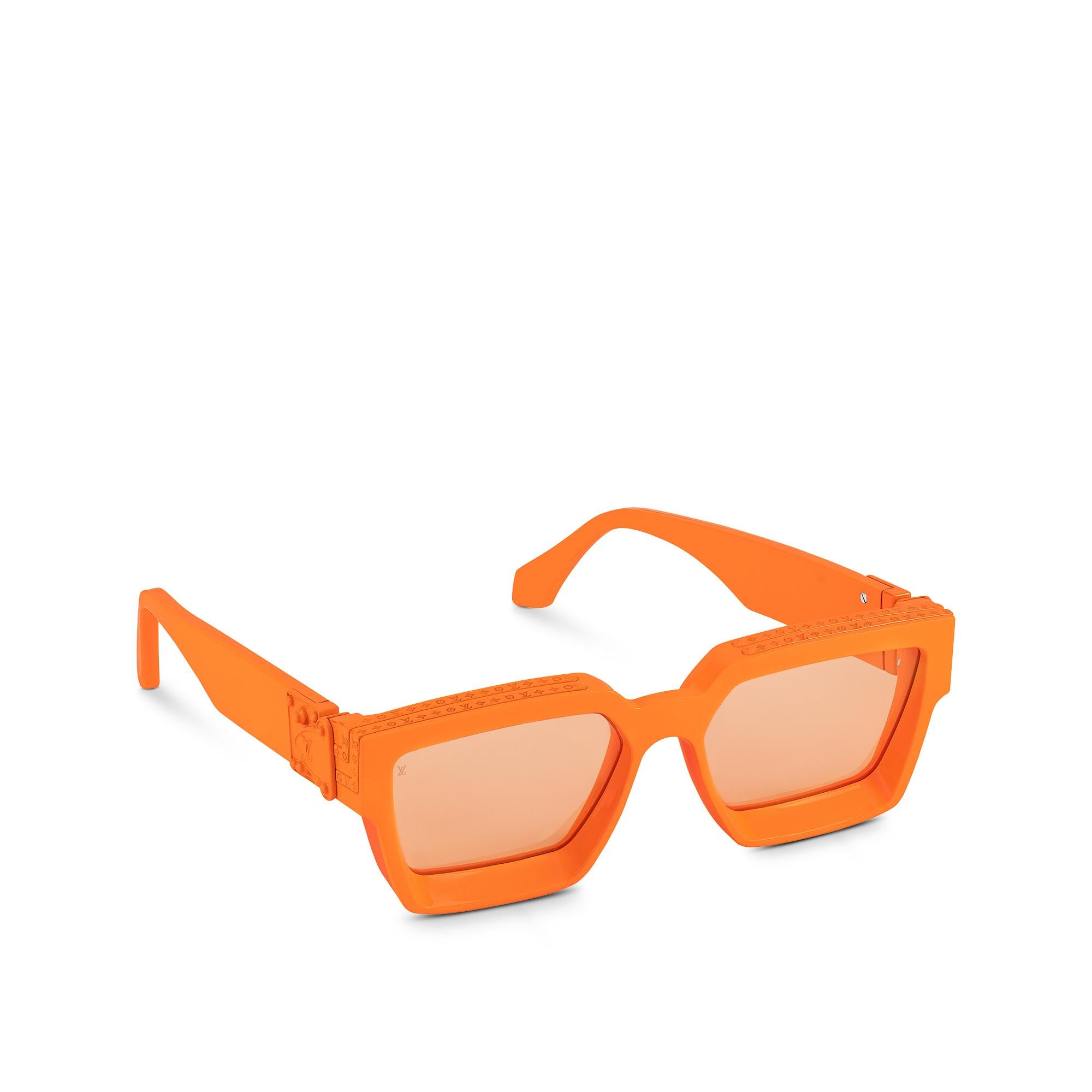 Louis Vuitton 1.1 Millionaires Sunglasses in Orange – MEN – Accessories Z1600E Z1600W Orange