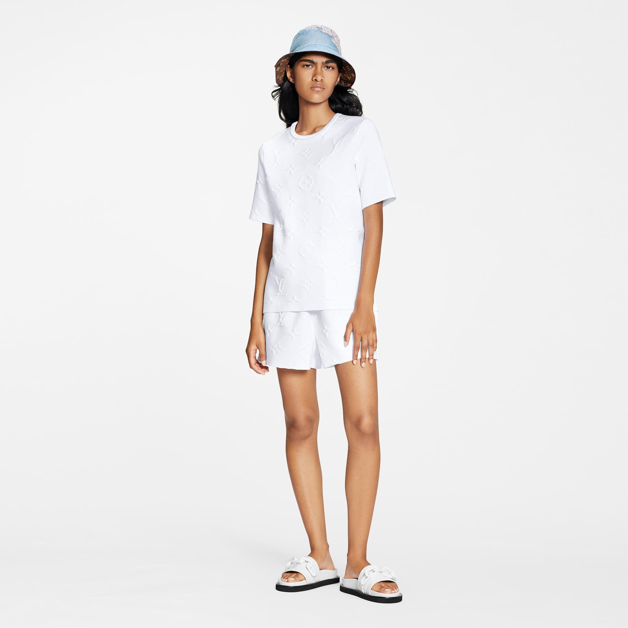 Louis Vuitton 3D Monogram T-Shirt – Women – Ready-to-Wear 1A9LLF White