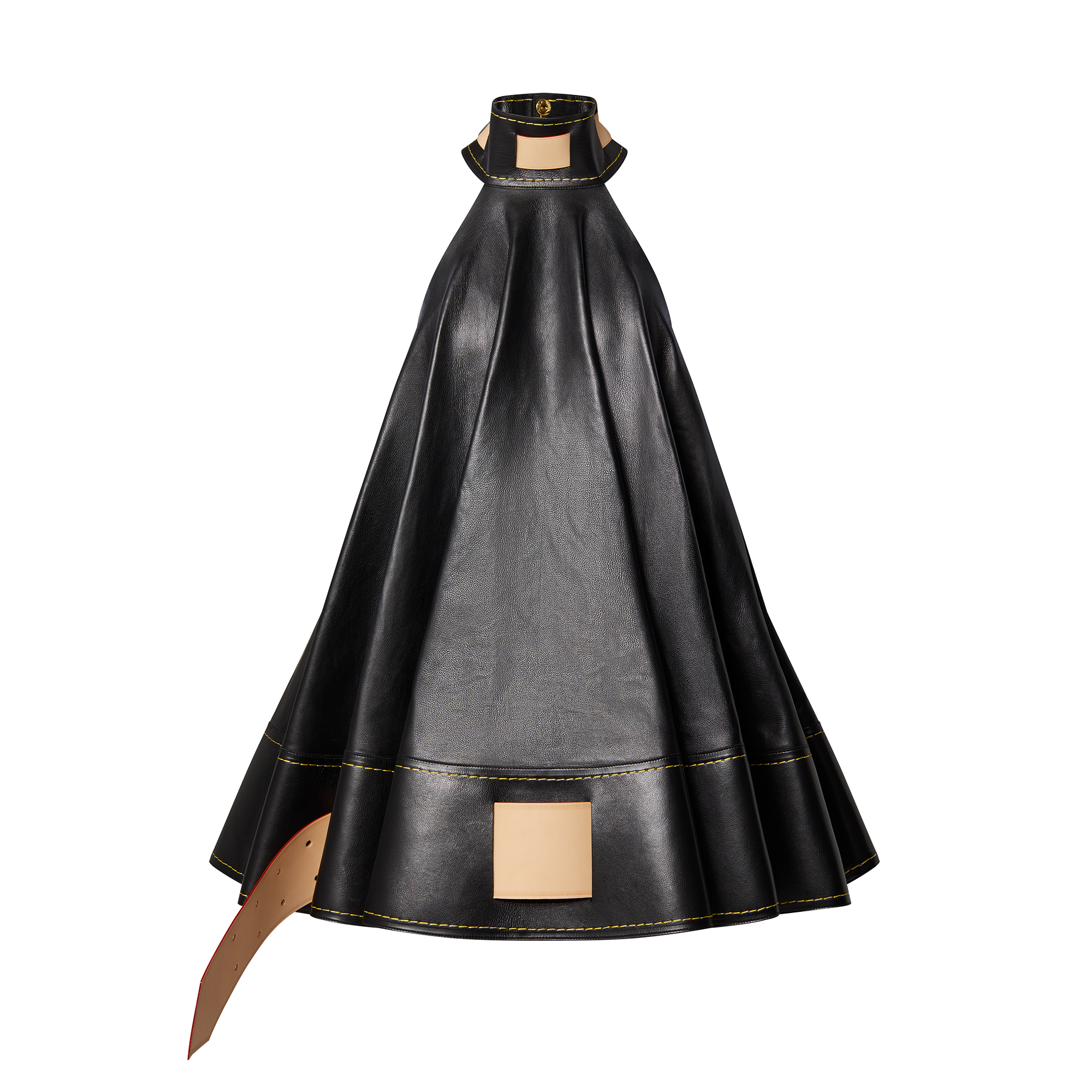 Louis Vuitton Belted Calfskin Tent Dress – Women – Ready-to-Wear 1ABDN6