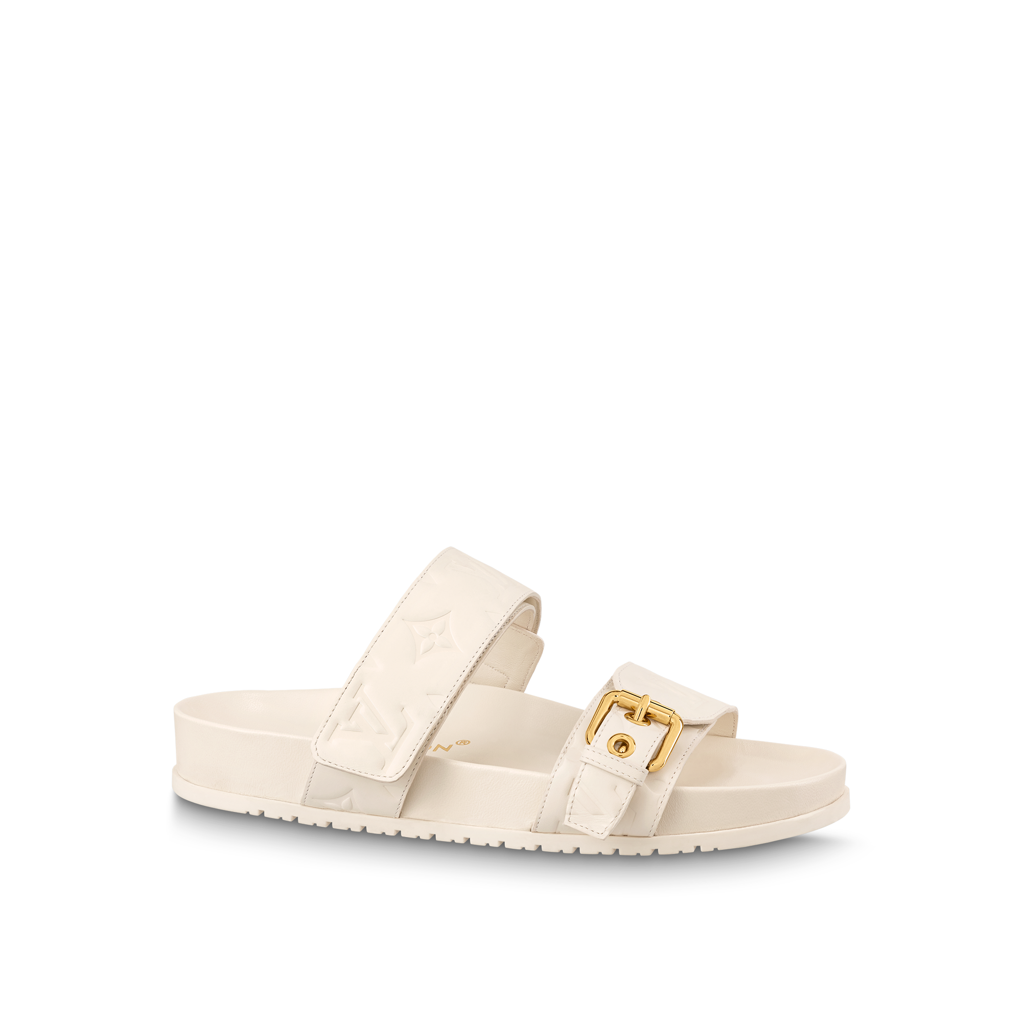 Louis Vuitton Bom Dia Flat Comfort Mule – Women – Shoes 1ABVO6 Ivory