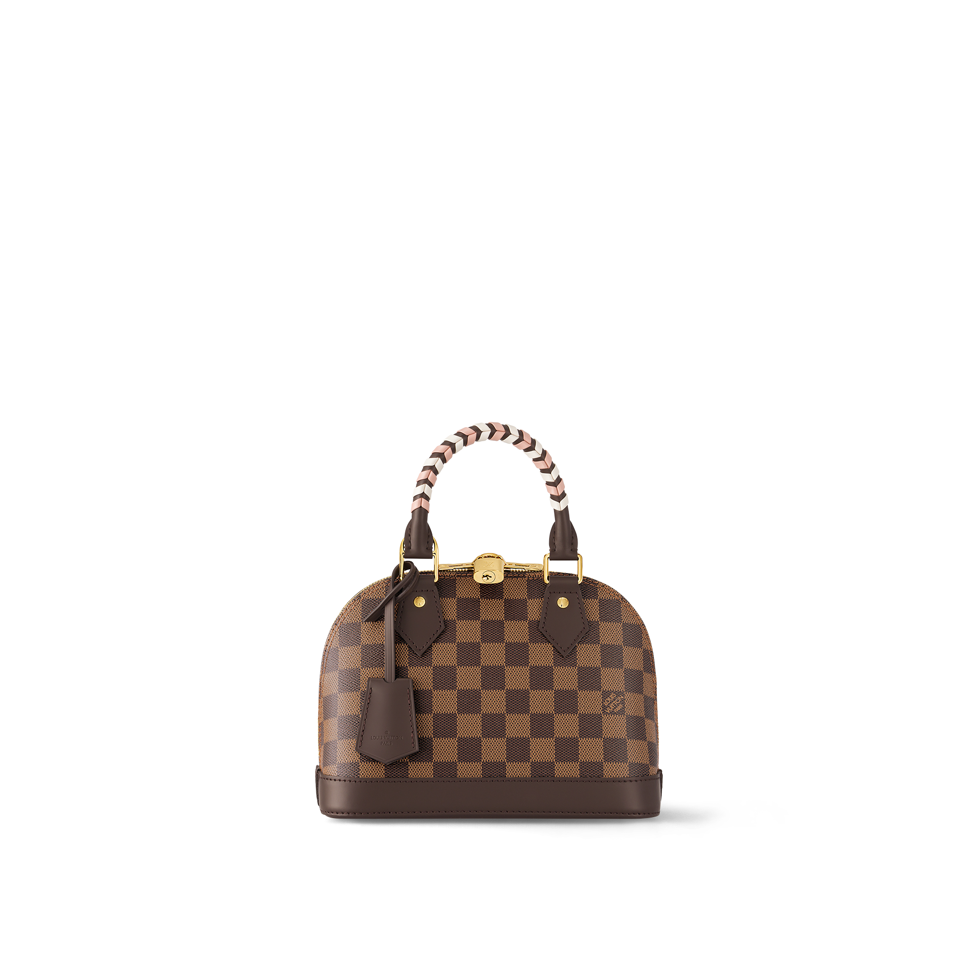 Louis Vuitton Braided Alma BB Damier Ebene – Women – Handbags N40447