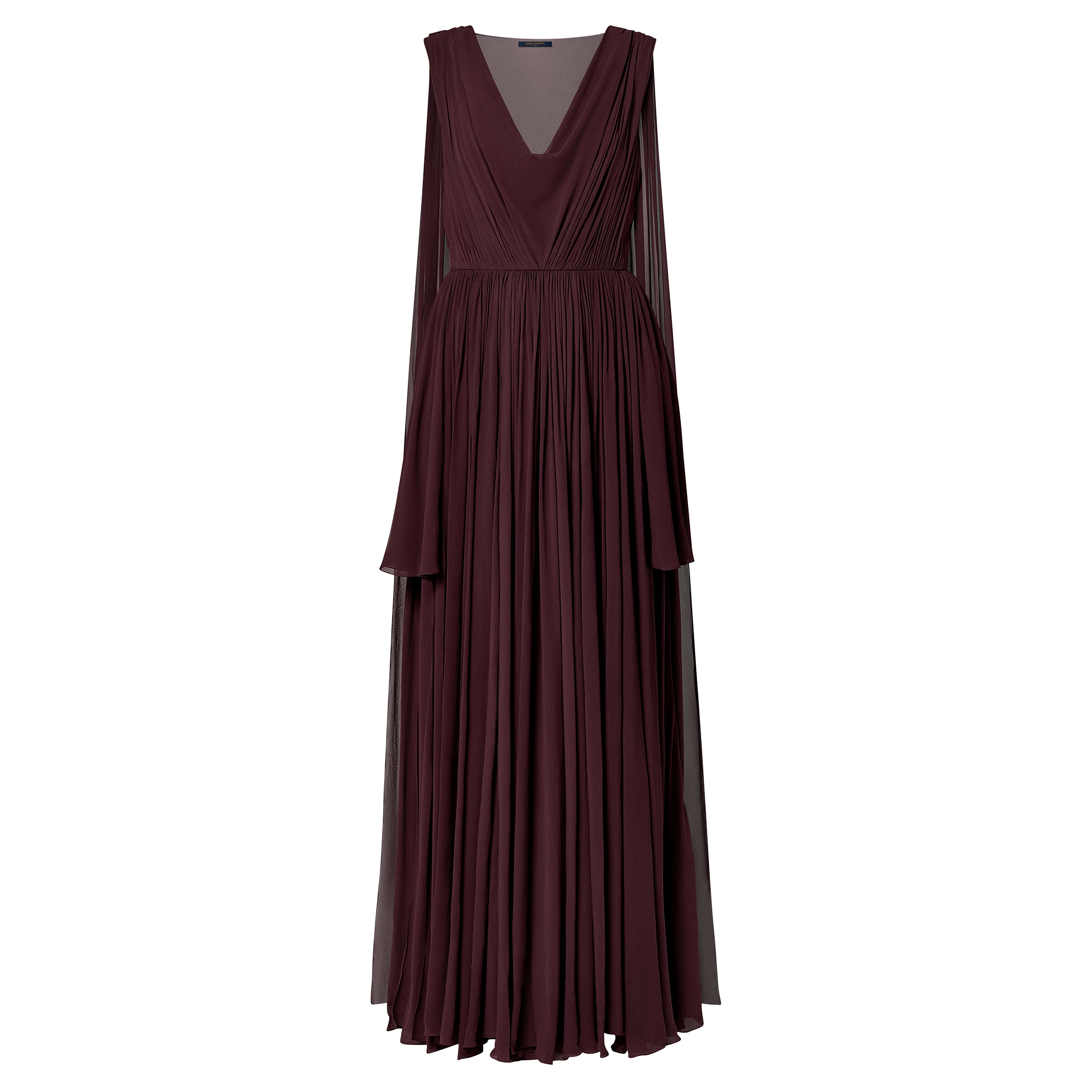 Louis Vuitton Cape Back Asymmetrical Gown – Women – Ready-to-Wear 1ABCXO