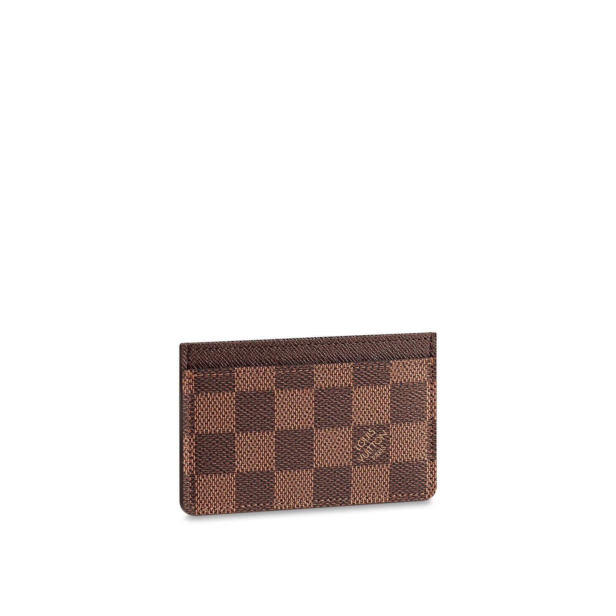 Louis Vuitton Card Holder Damier Ebene – Men – Small Leather Goods N61722 Damier Ebene