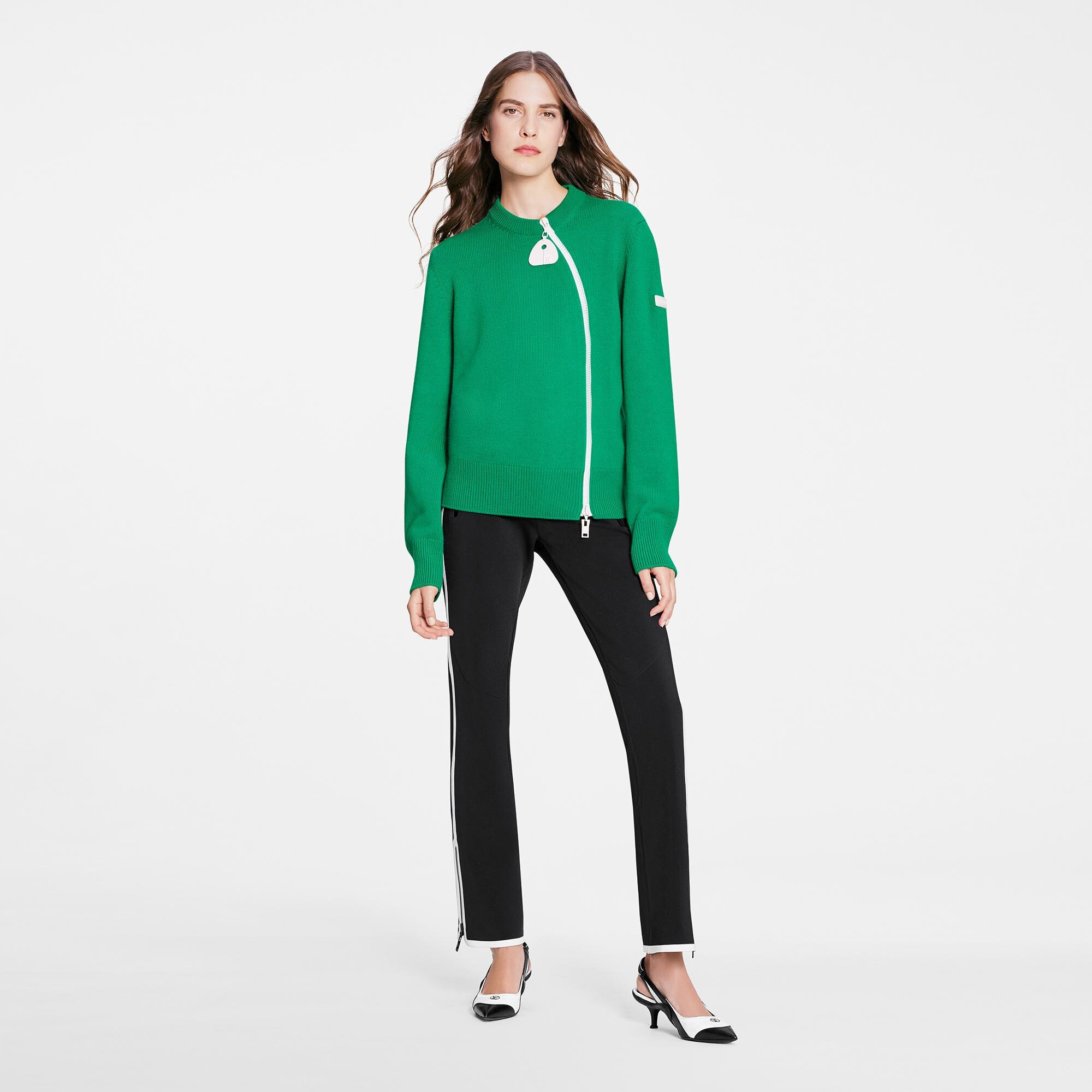 Louis Vuitton Cashmere Zipper Sweater – Women – Ready-to-Wear 1A9MW1 XS