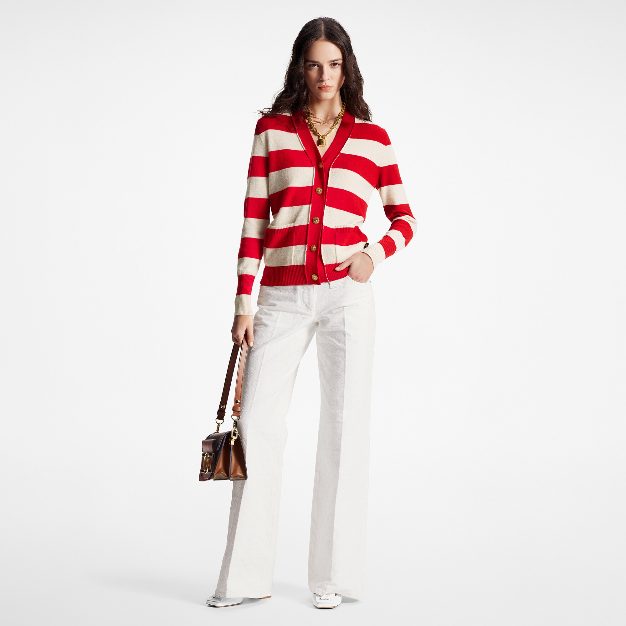 Louis Vuitton Chunky Stripes Cardigan  – Women – Ready-to-Wear 1ABCMC S