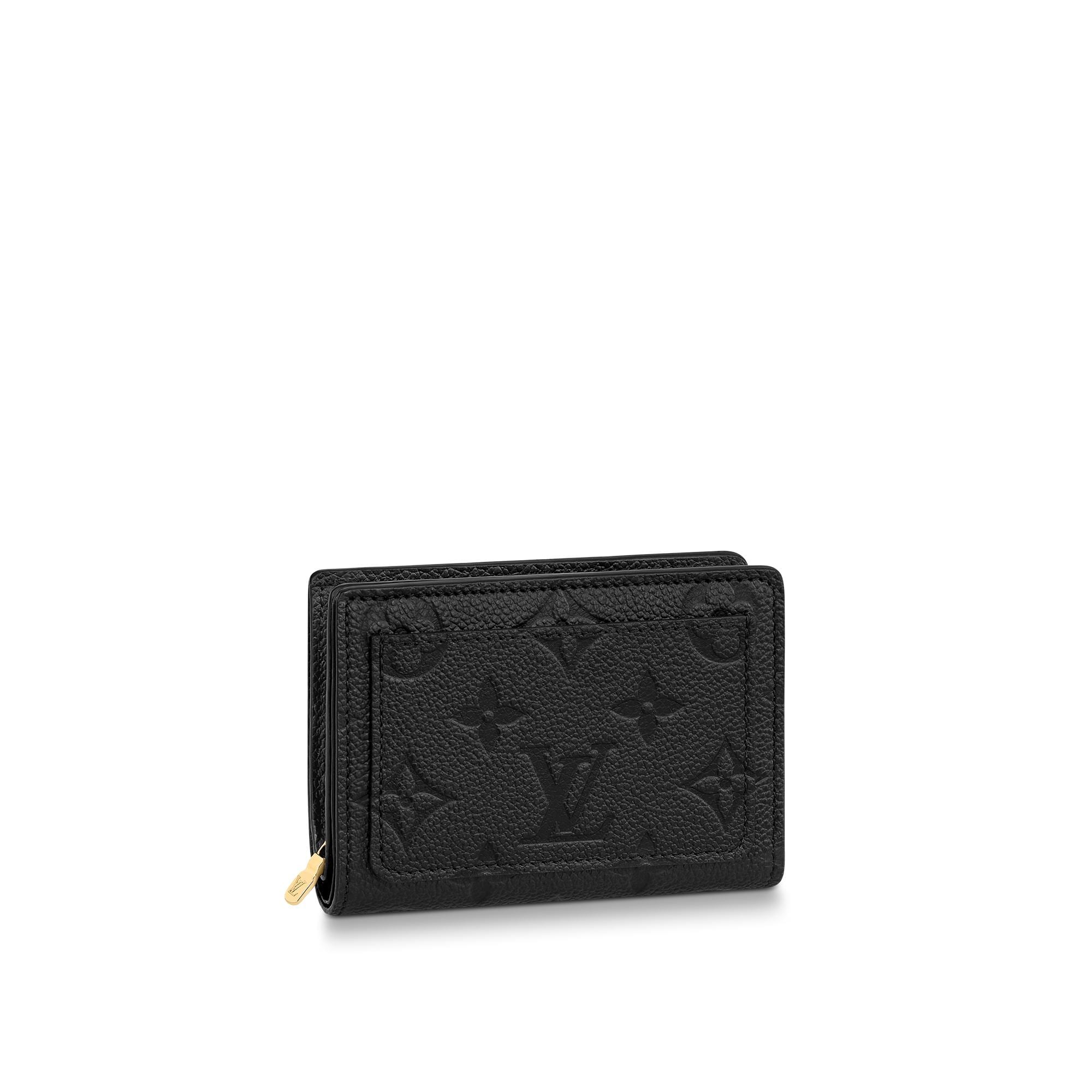 Louis Vuitton Cléa Wallet Monogram Empreinte Leather – Women – Small Leather Goods M80151 Black