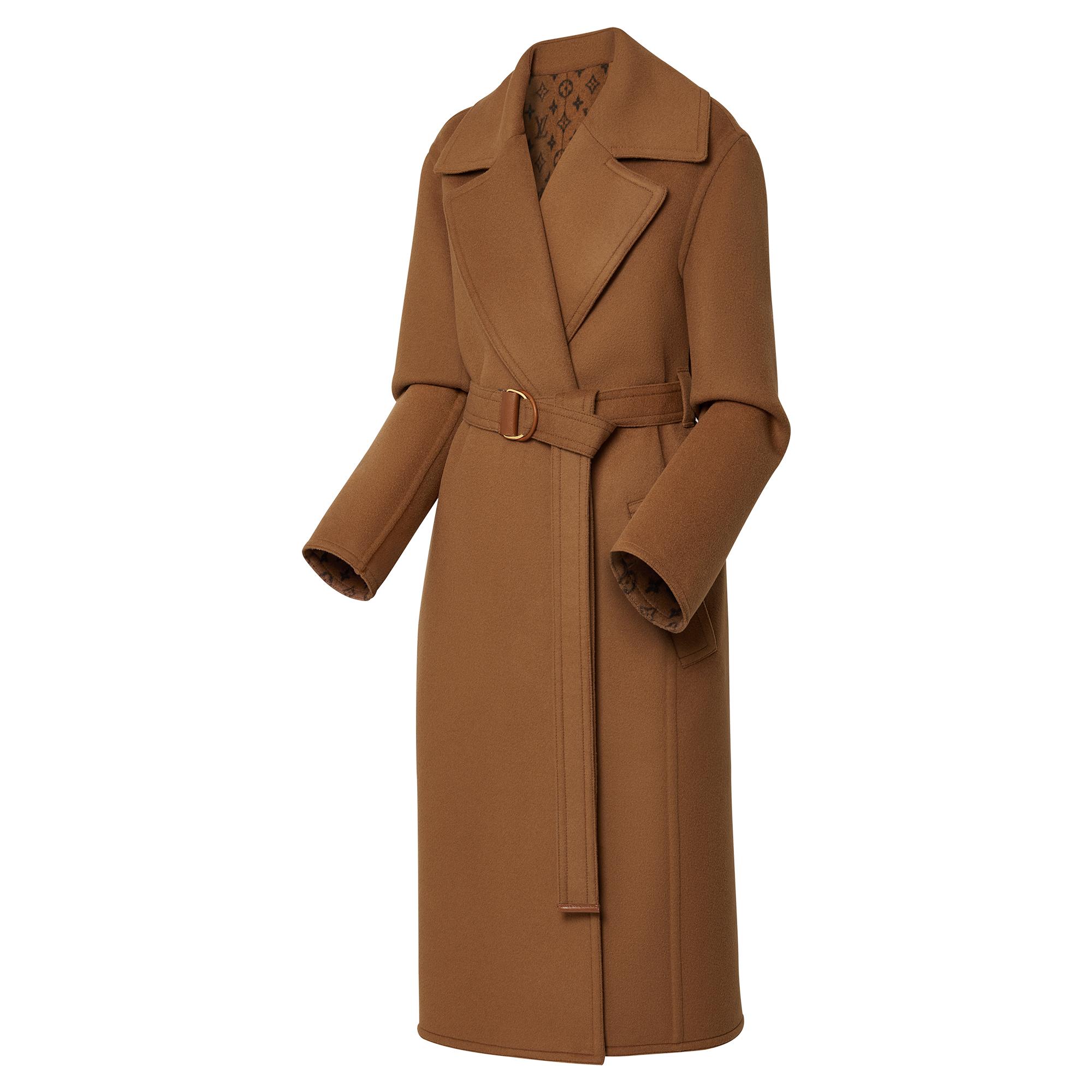 Louis Vuitton Double Face Long Wrap Coat – Women – Ready-to-Wear 1A9KYR