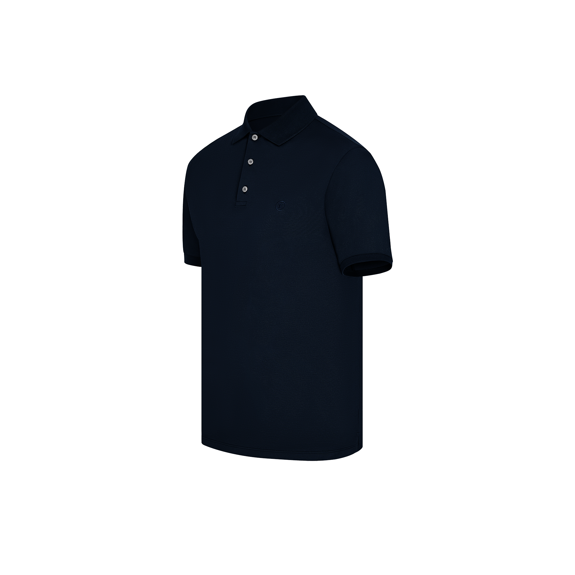 Louis Vuitton Classic Short Sleeve Pique Polo – Men – Ready-to-Wear 1A1S8T Marine