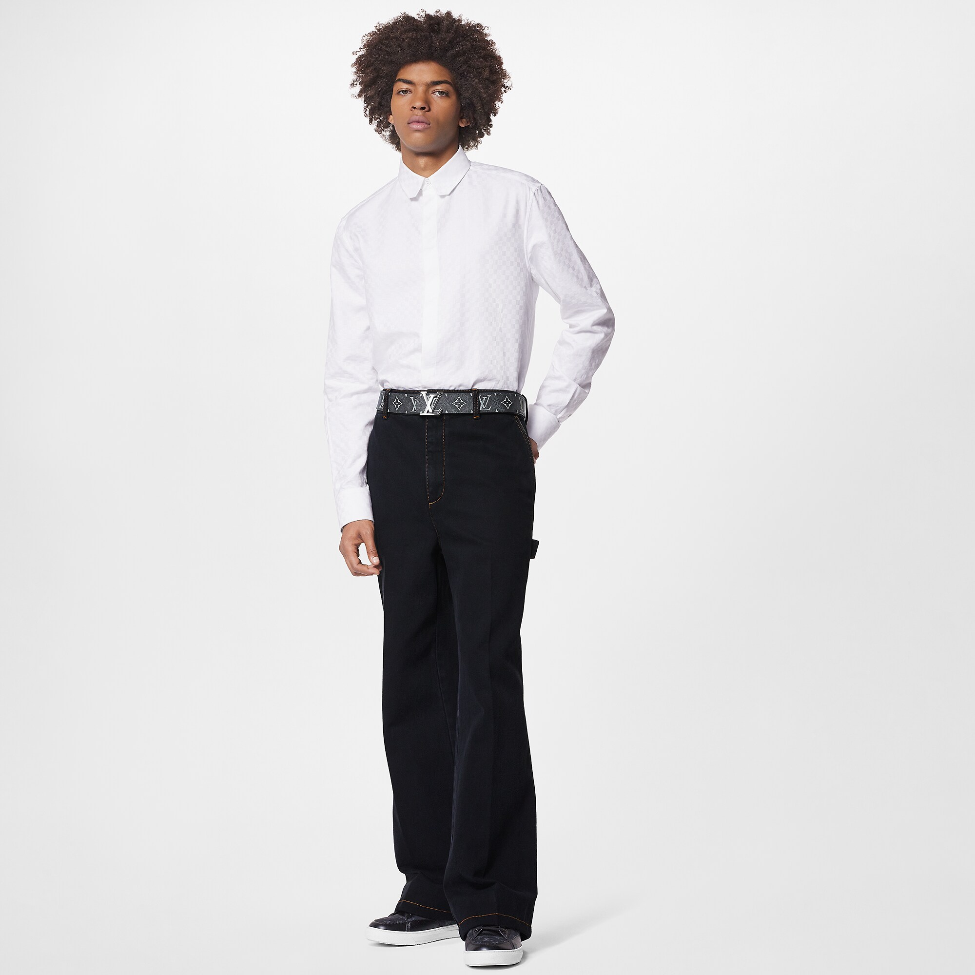 Louis Vuitton DNA Collar Regular Shirt – Men – Ready-to-Wear 1AATUC