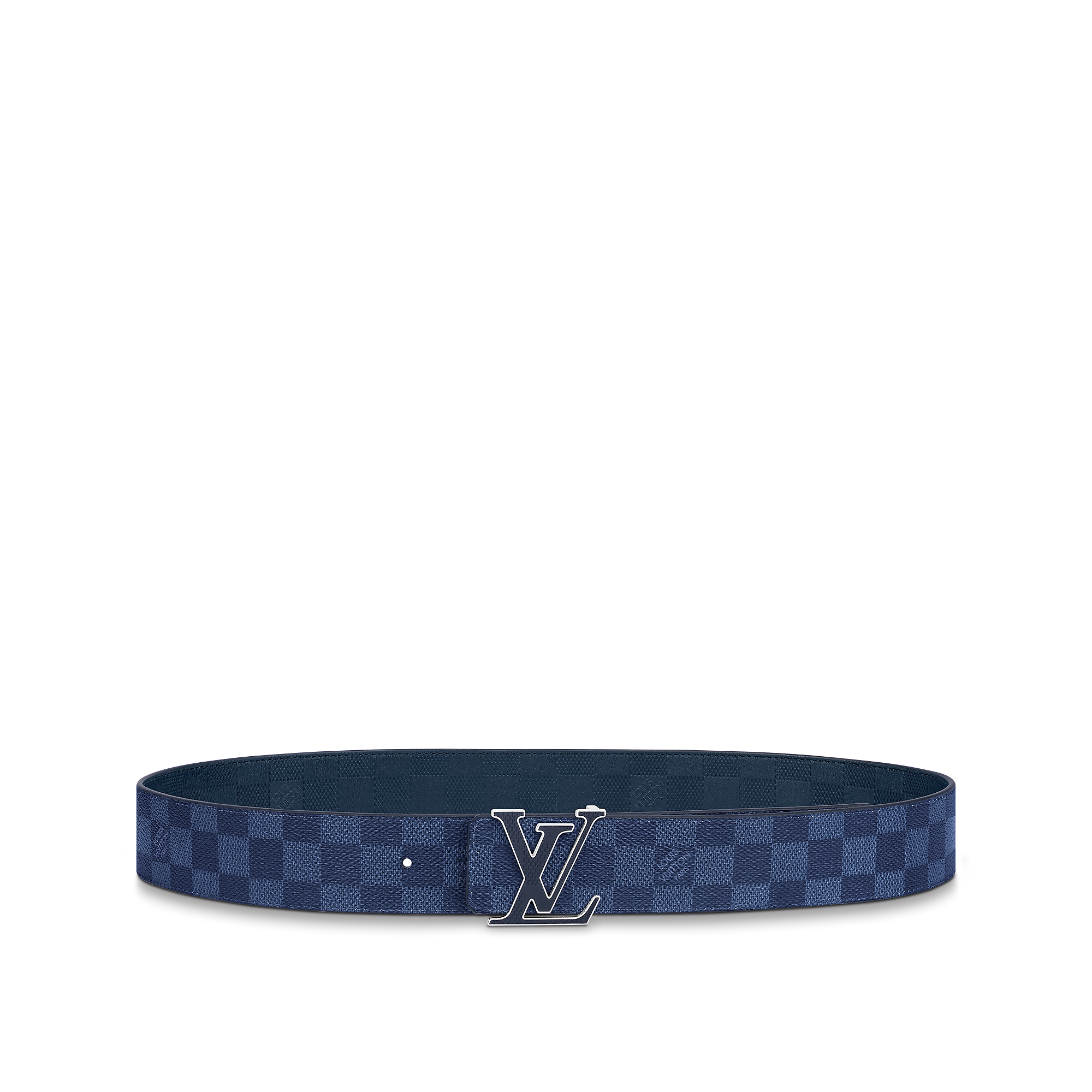 Louis Vuitton LV Initiales 40MM Reversible Belt - Men - Accessories M0667V Blue