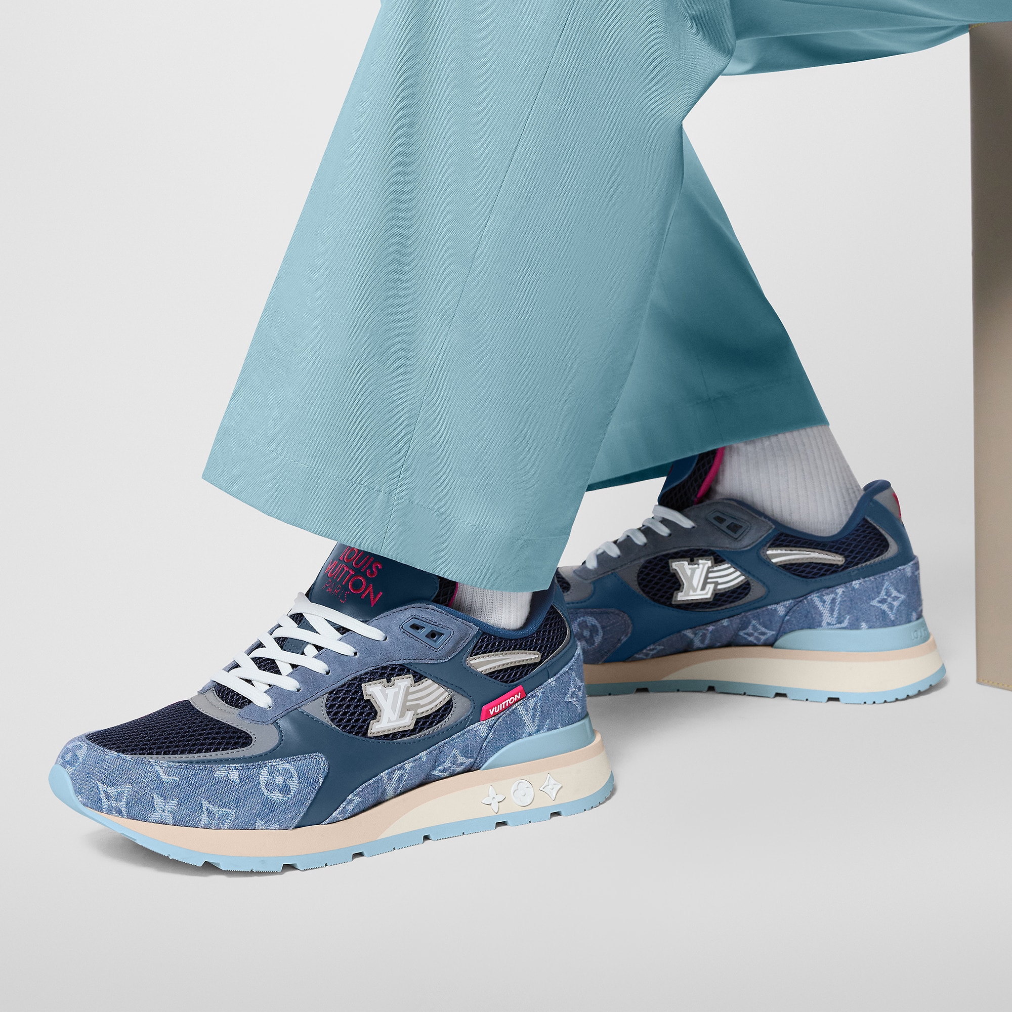 Louis Vuitton Run Away Sneaker - Men - Shoes 1ABFCI Blue