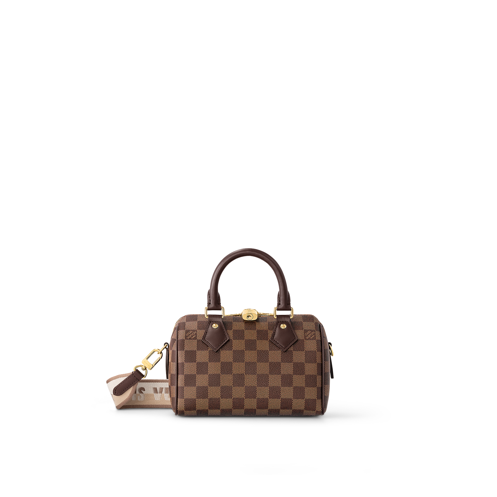 Louis Vuitton Speedy Bandoulière 20 Damier Ebene – Women – Handbags N40489