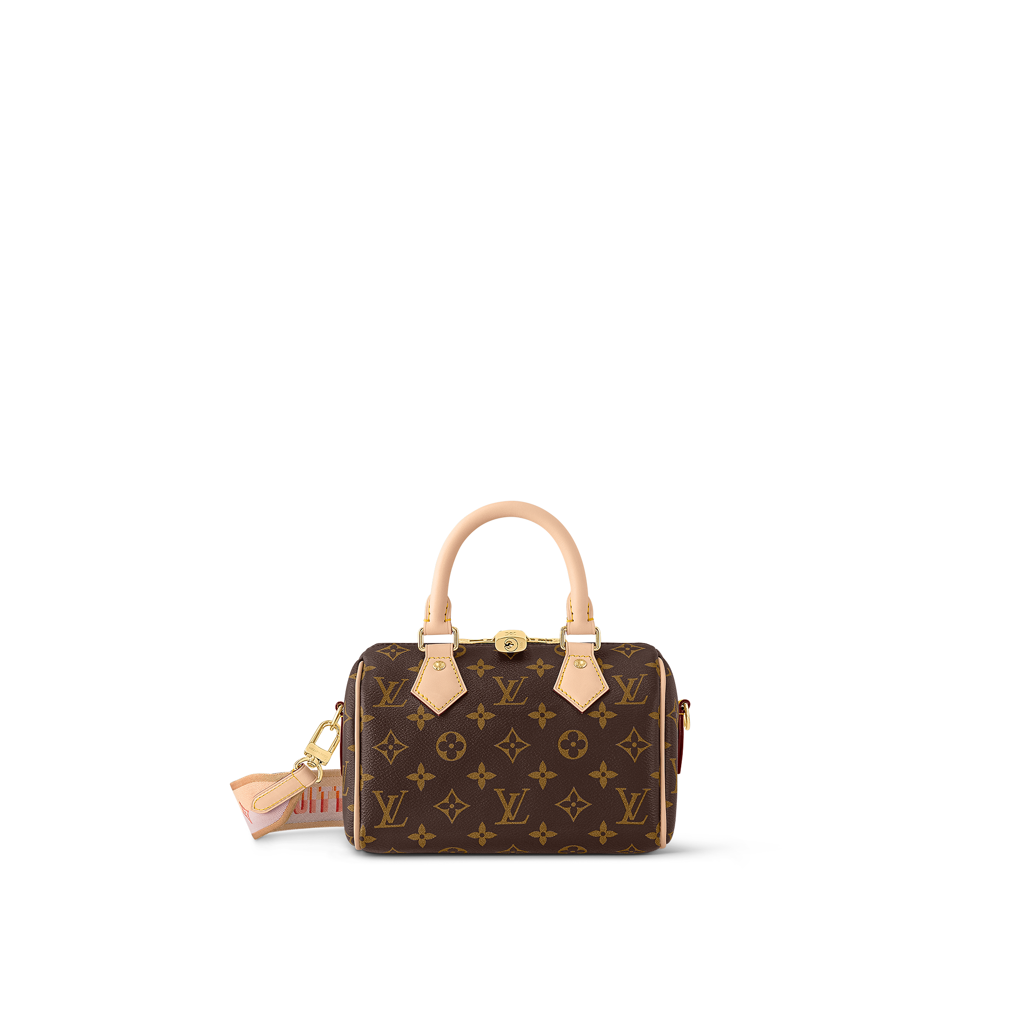 Louis Vuitton Speedy Bandoulière 20 Monogram – Women – Handbags M46594 Pink Orange