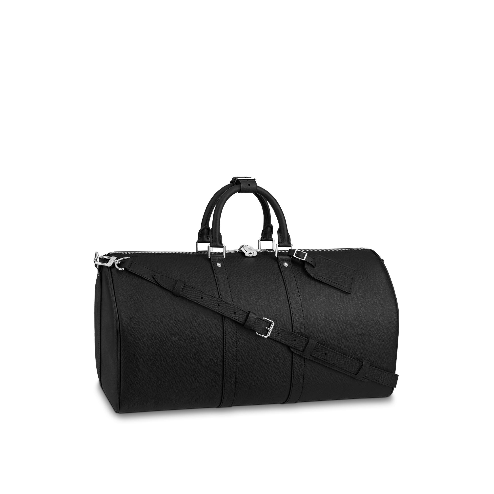 Louis Vuitton Keepall Bandoulière 50 Taiga Leather - MEN - Travel M33400