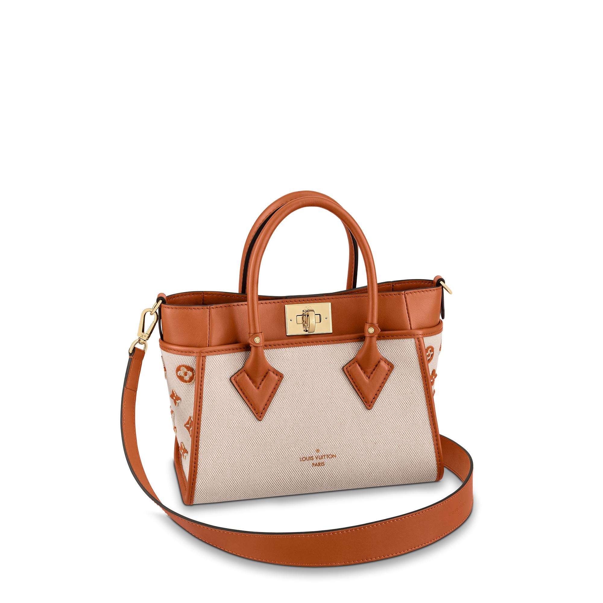 Louis Vuitton On My Side PM Arizona Brown Leather Bag - M21585